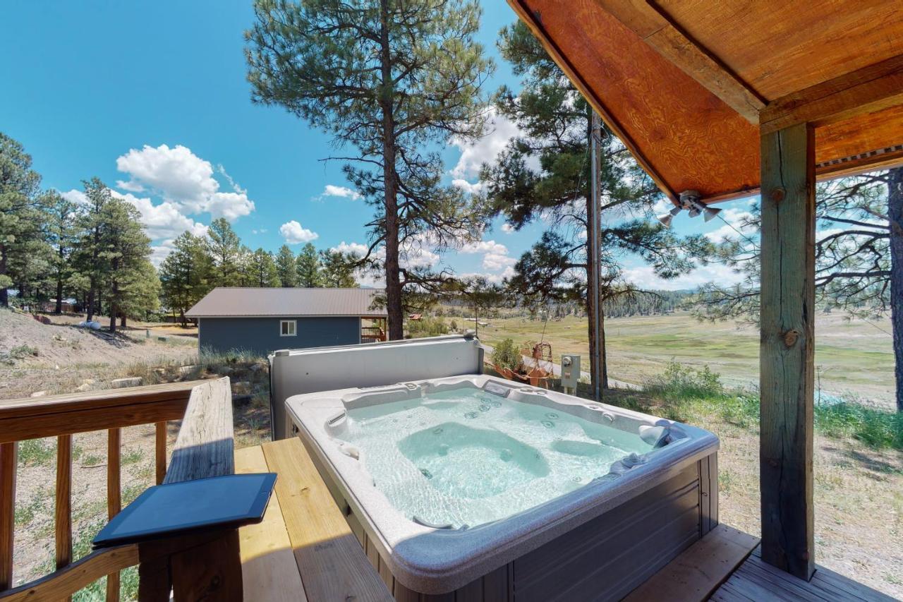 Split Pine Cabin パゴサ・スプリングス エクステリア 写真